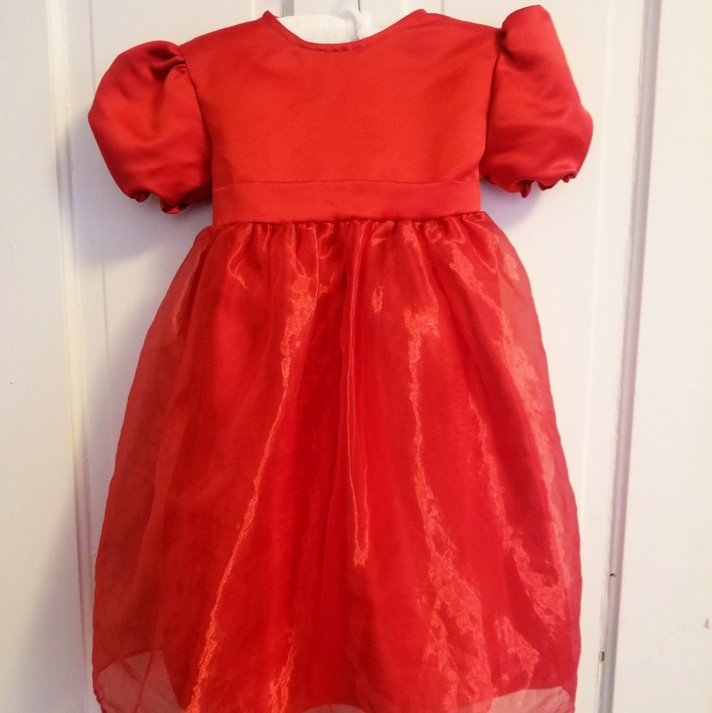 Red Ballerina Tulle Holiday Dress